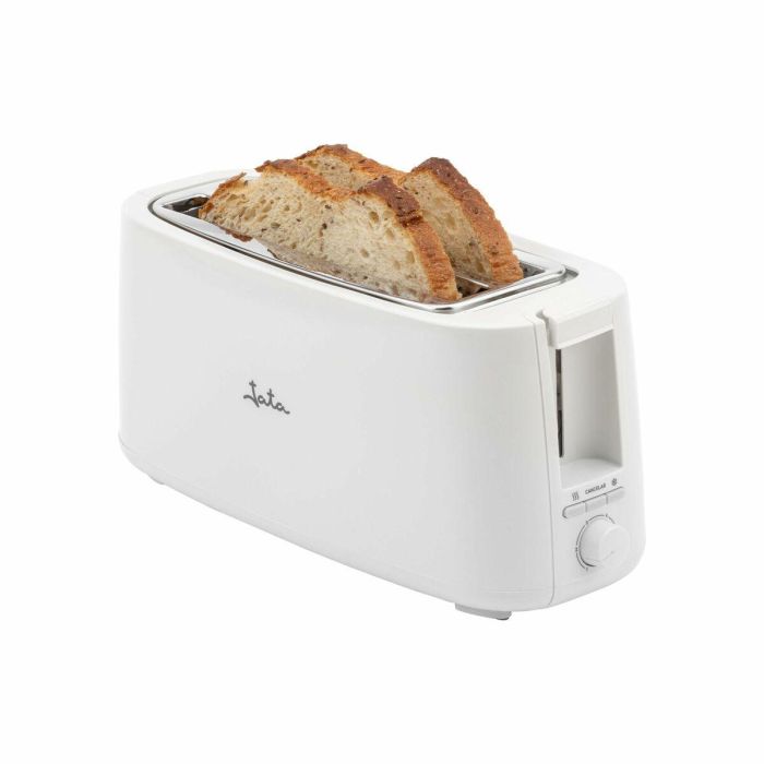 Jata Tostador JETT1584 Ranuras Largas Dobles Centrado Automático 7 Niveles 1400W Blanco