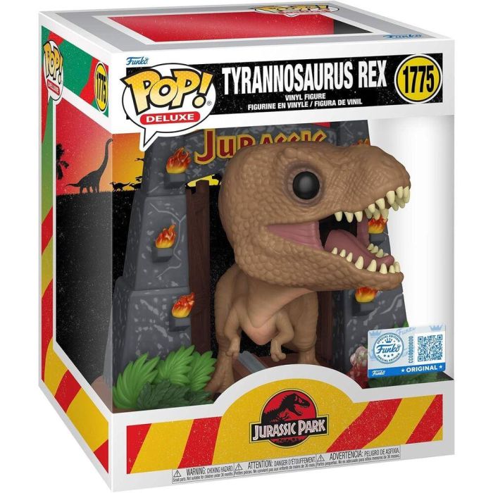 Figura POP Deluxe Jurassic Park Tyrannosaurus Rex Exclusive 1 Figura POP Deluxe Jurassic Park Tyrannosaurus Rex Exclusive 1