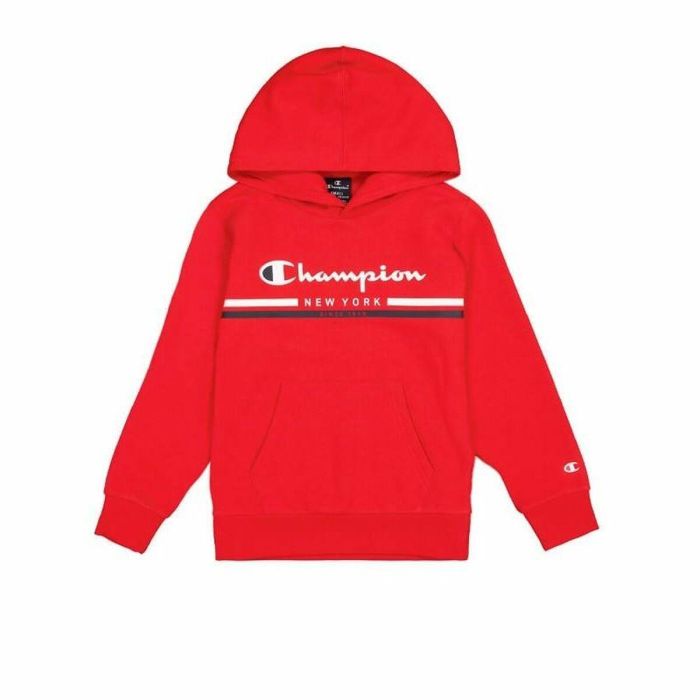 Sudadera con Capucha Niño Champion 306837-RS011 Rojo