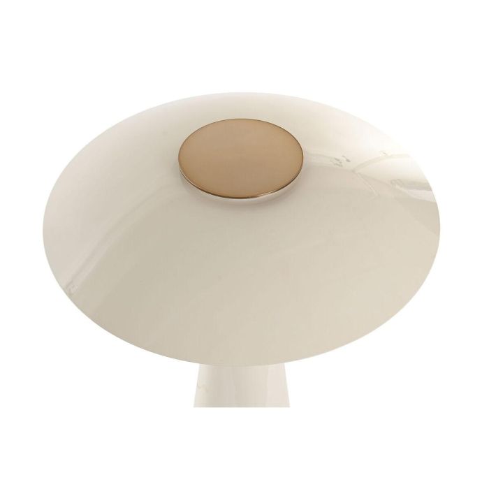 DKD Home Decor Futul25 Lámpara Sobremesa Moderno Blanco Metal 38 x 50 x 38 cm 4
