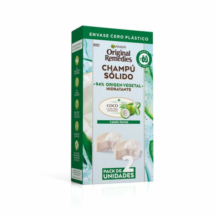 Garnier Original Remedies Champú Sólido Hidratante De Coco Garnier Original Remedies Champú Sólido Hidratante De Coco