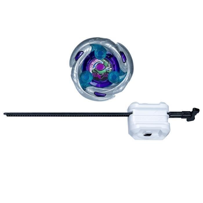 Beyblade X Starter Pack Shadow Shinobi 1-80MN UX con peonza de defensa y lanzador, a partir de 8 años 1 Beyblade X Starter Pack Shadow Shinobi 1-80MN UX con peonza de defensa y lanzador, a partir de 8 años 1