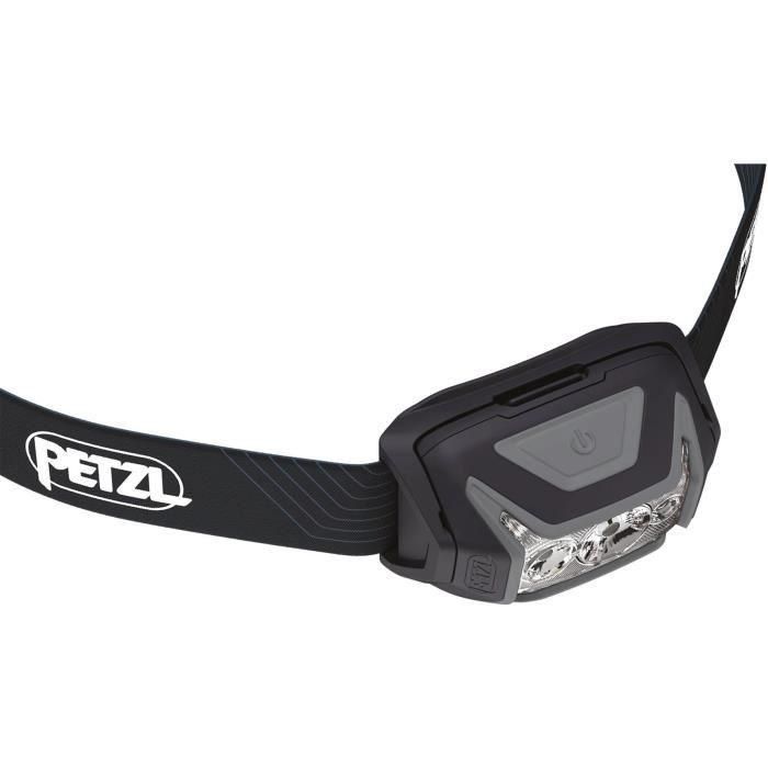 Linterna frontal - PETZL - ACTIK - Running / Trekking - 450 lúmenes - 3 pilas AAA/LR03 incluidas - Gris 1 Linterna frontal - PETZL - ACTIK - Running / Trekking - 450 lúmenes - 3 pilas AAA/LR03 incluidas - Gris 1