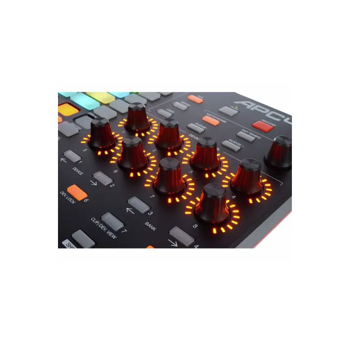 AKAIPRO APC40 MK2 Controlador USB para Ableton Live con Matriz de Clips RGB y 8 Faders Asignables 4