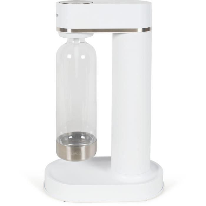 Máquina de refrescos - LIVOO - DOM464 - 1L - Funciona por presión - Sin electricidad - Botella PET - Compatible con cilindros Sodastream Máquina de refrescos - LIVOO - DOM464 - 1L - Funciona por presión - Sin electricidad - Botella PET - Compatible con cilindros Sodastream