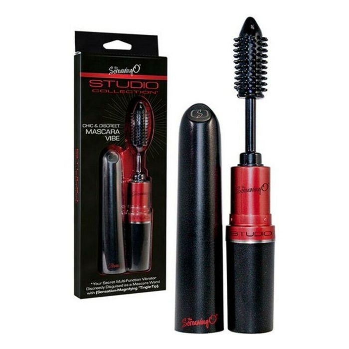 Vibrador The Screaming O Negro/Rojo Máscara de Pestañas 1 Vibrador The Screaming O Negro/Rojo Máscara de Pestañas 1