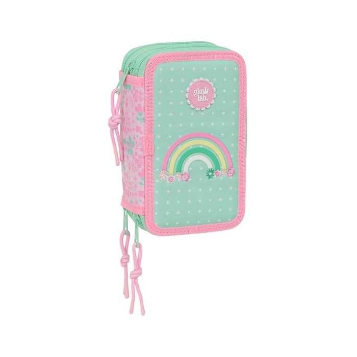 Safta Plumier Triple 37 Pcs Glowlab "Amazing" 12,5x19,5x5,5cm