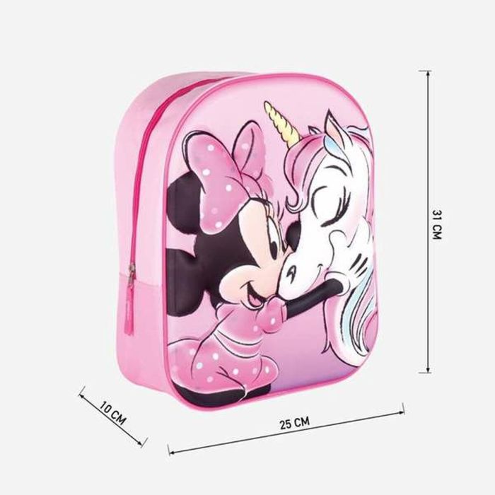 Mochila infantil 3D minnie 2 Mochila infantil 3D minnie 2