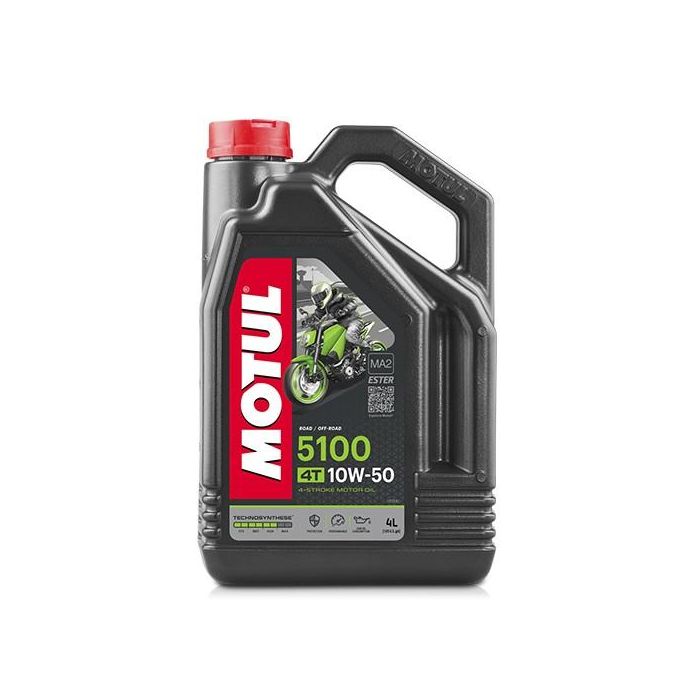 Aceite Moto 5100 4T 10 W50 4 L Cs4 MTL104076 Aceite Moto 5100 4T 10 W50 4 L Cs4 MTL104076