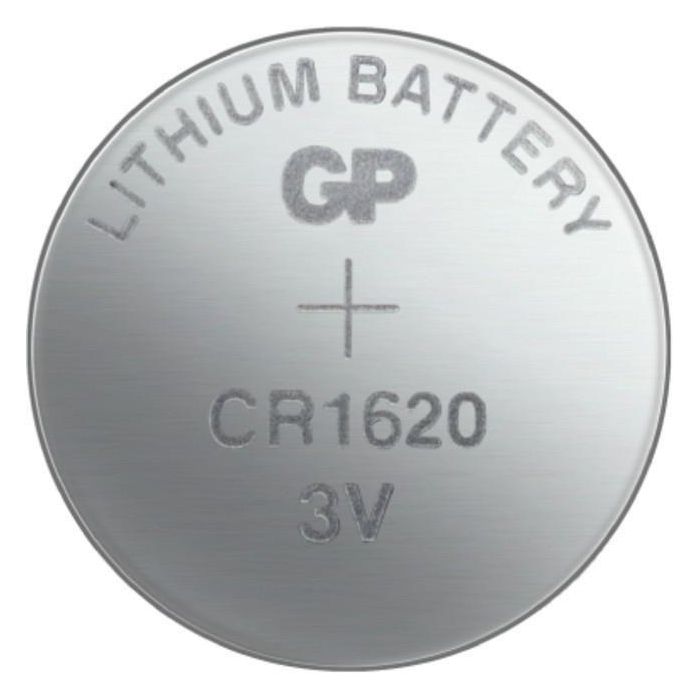 GP Pila Litio CR1620, Batería Botón Lithium 3V, Blíster 5 Unidades 2