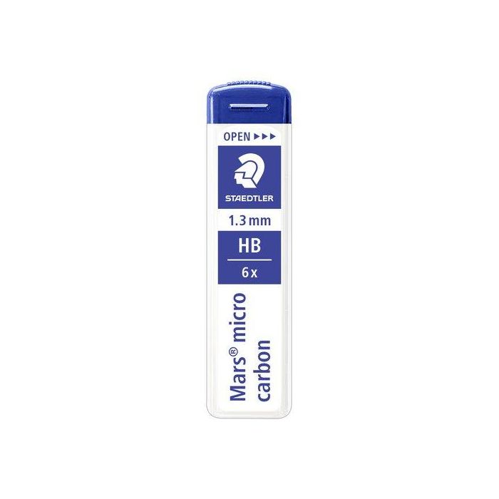 Minas Staedtler 250 Mars Micro Carbon 1,3 - Hb (Tubo De 6) 12 unidades