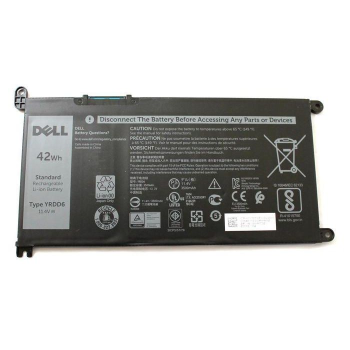 Dell Also-Ship Enabled - Battery, 42WHR, 3 Cell, Lithium Ion (Polymer) 2 Dell Also-Ship Enabled - Battery, 42WHR, 3 Cell, Lithium Ion (Polymer) 2