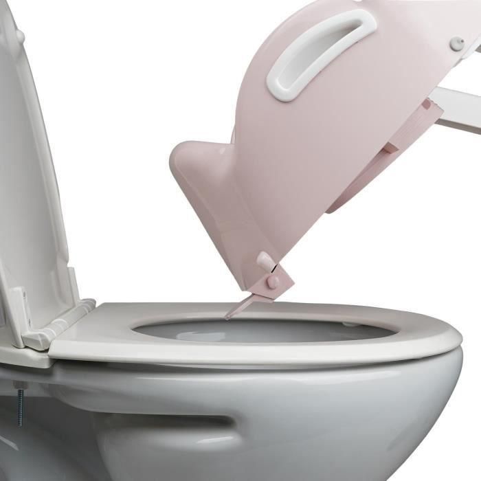 THERMOBABY Kiddyloo wc reductor - Rosa polvo 5 THERMOBABY Kiddyloo wc reductor - Rosa polvo 5