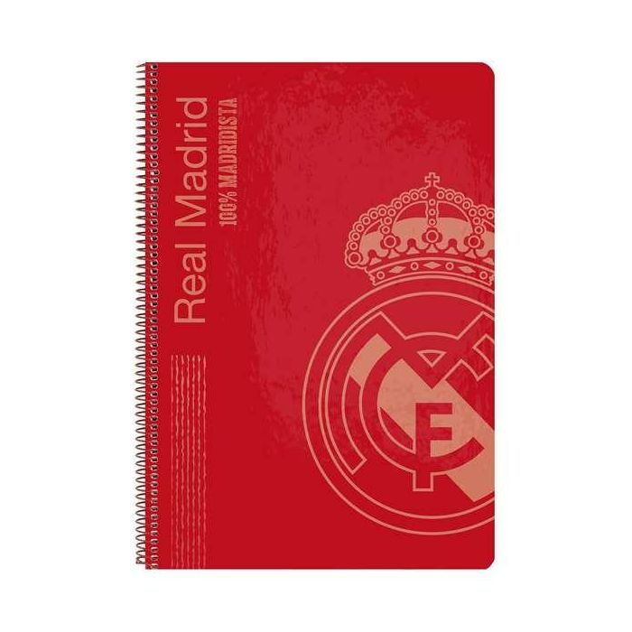 Bloc Espiral Safta Folio 80 H 60 gr Cuadro 4 mm Tapa Extradura Real Madrid 3 Equipacion 18-19 1 Bloc Espiral Safta Folio 80 H 60 gr Cuadro 4 mm Tapa Extradura Real Madrid 3 Equipacion 18-19 1
