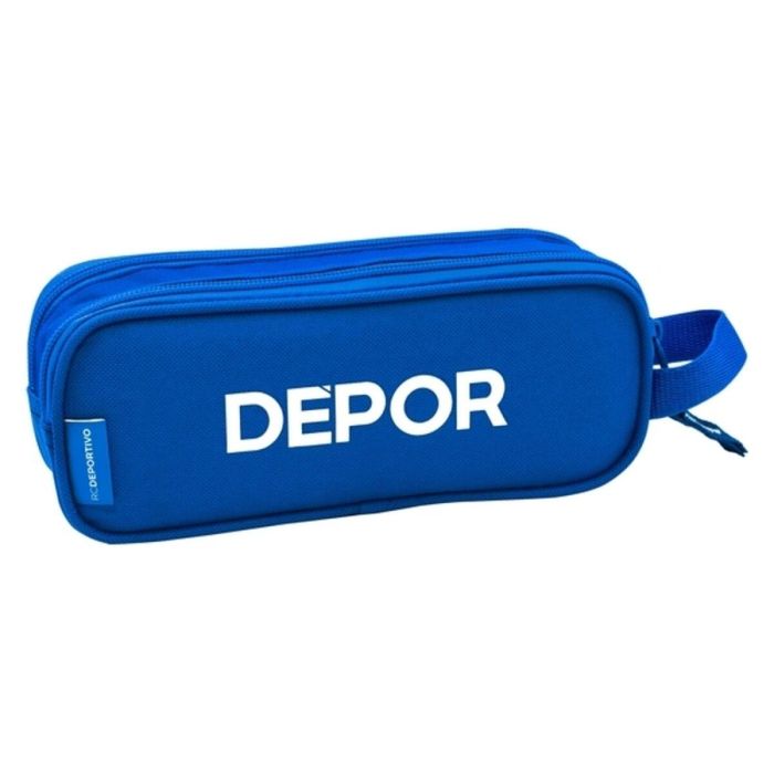 Portatodo R. C. Deportivo de La Coruña 811978513 Azul Blanco (21 x 8 x 6 cm) 1