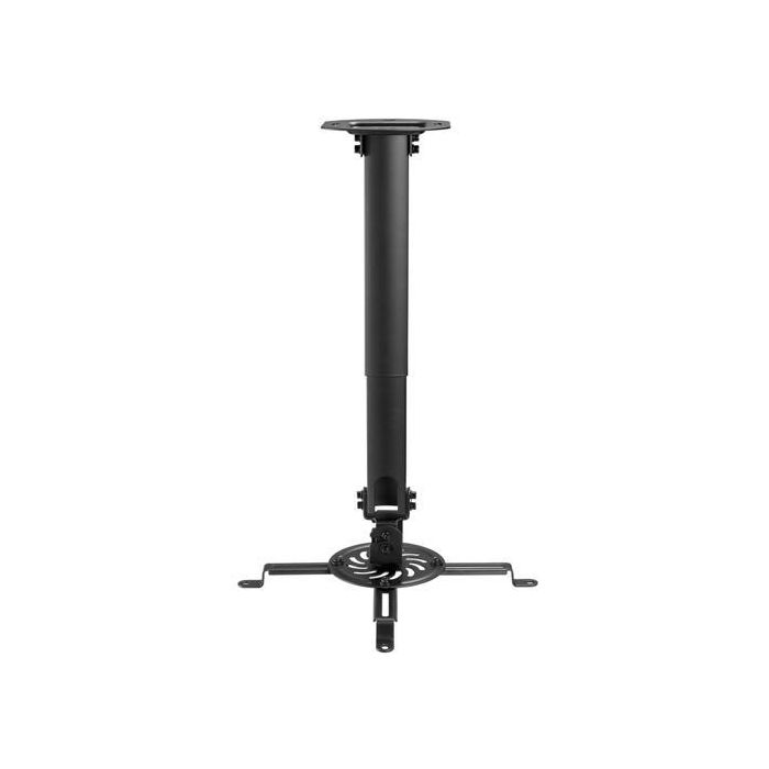 Aisens Soporte Universal Giratorio Inclinable Y Extensible De Techo Para Proyector Negro