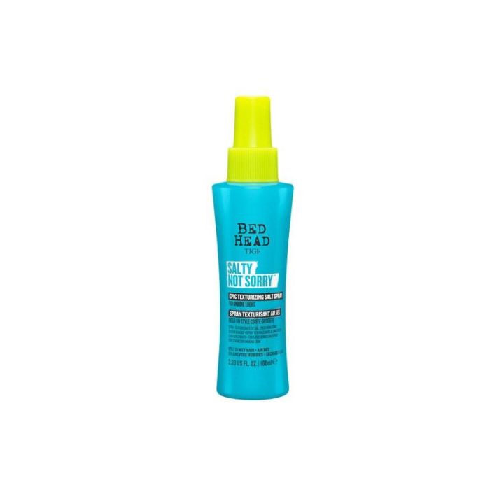 Tigi Bed Head Salty Not Sorry Epic Texturizing Salt Spray 100ml – Fijación Flexible, Hidratación, Antihumedad y Encrespamiento, para Cabello Largo y Medio