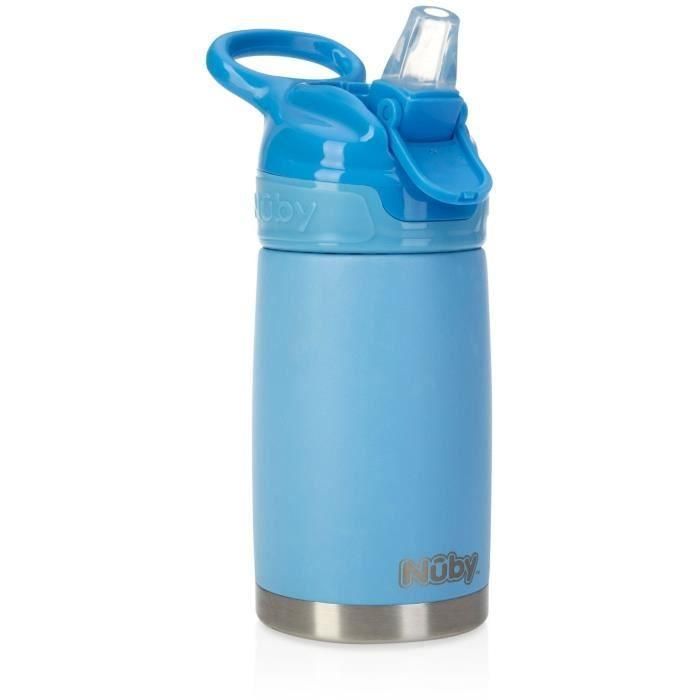 Nuby NUB0039175805592 Botella térmica de Acero Inoxidable Azul 300 ml 1 Nuby NUB0039175805592 Botella térmica de Acero Inoxidable Azul 300 ml 1