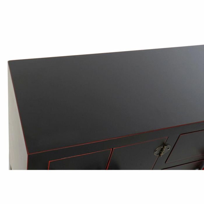 Consola Oriental DKD Home Decor Negro Rojo 26 x 83 x 63 cm 2 Consola Oriental DKD Home Decor Negro Rojo 26 x 83 x 63 cm 2