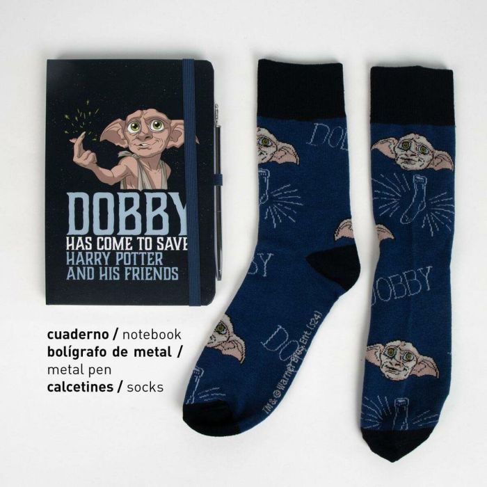 Set de papelería calcetín harry potter dobby 25.5 x 22.0 x 2.5 cm 4 Set de papelería calcetín harry potter dobby 25.5 x 22.0 x 2.5 cm 4