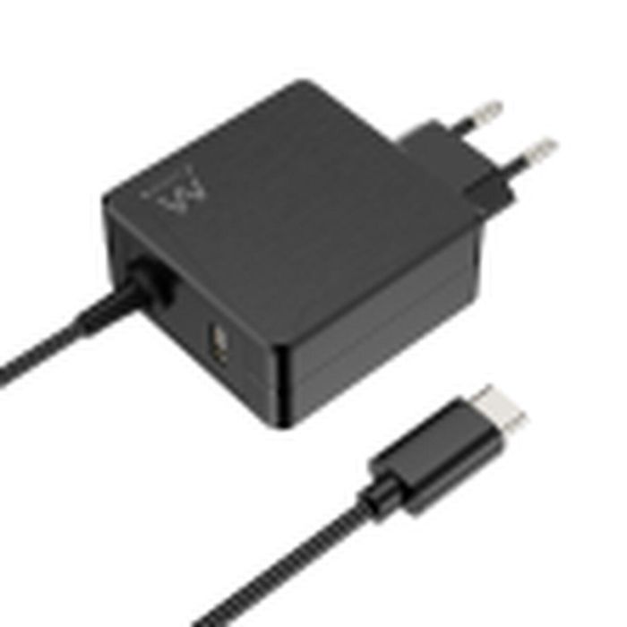 Ewent Cargador de Pared USB Tipo C 65W PD con Puerto USB-A, Compatible con iPhone 15/14 y Android, EW3978 1 Ewent Cargador de Pared USB Tipo C 65W PD con Puerto USB-A, Compatible con iPhone 15/14 y Android, EW3978 1