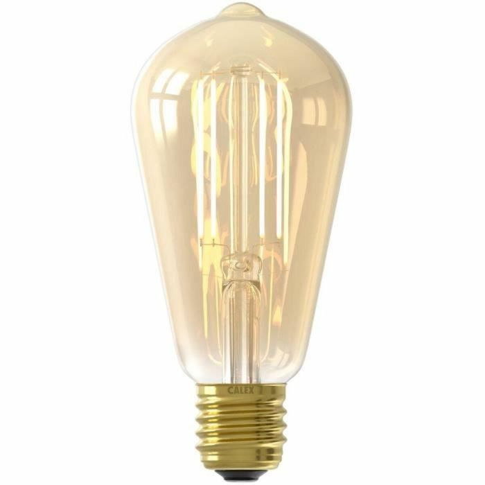 Bombillas conectadas de filamento LED Calex Edison ST64 ámbar E27