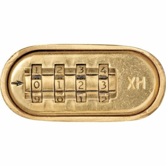 Abus 180IB/50 B/DFNLI Candado Combinado con Cuerpo de Latón Forjado, Arco de Acero Inoxidable y Código Numérico de 4 Dígitos 3 Abus 180IB/50 B/DFNLI Candado Combinado con Cuerpo de Latón Forjado, Arco de Acero Inoxidable y Código Numérico de 4 Dígitos 3