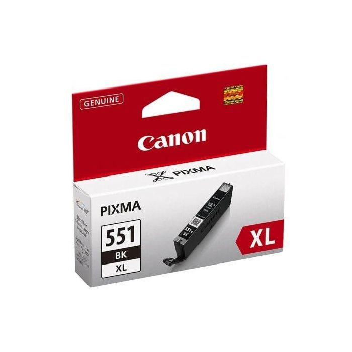 Canon MG-5450/6350/6400/6600/IP7200/7250/8700 Cartucho Negro CLI-551XL Canon MG-5450/6350/6400/6600/IP7200/7250/8700 Cartucho Negro CLI-551XL