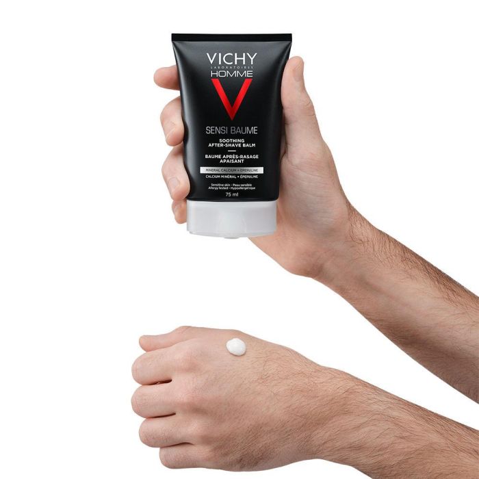 Vichy Homme Sensi Baume Bálsamo After Shave Calmante Piel Sensible Hombre 75 ml 3