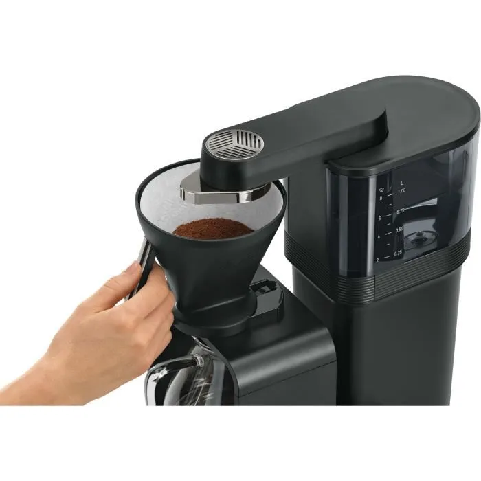 Melitta Cafetera de Filtro Epour 1024-11, 1515 W, 2/8 Tazas, Negro/Cromado 2 Melitta Cafetera de Filtro Epour 1024-11, 1515 W, 2/8 Tazas, Negro/Cromado 2