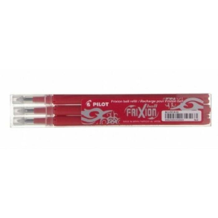 Set de recambios Pilot Frixion 0,7 Bolígrafo 3 Piezas Rojo (12 Unidades) 1 Set de recambios Pilot Frixion 0,7 Bolígrafo 3 Piezas Rojo (12 Unidades) 1