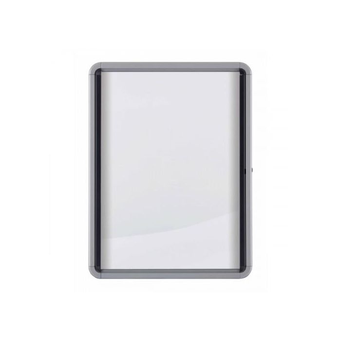 Nobo Vitrina Interior Fondo Metal 1902558 6 x A4 Hojas Blanco Aluminio 792 x 732 mm 1