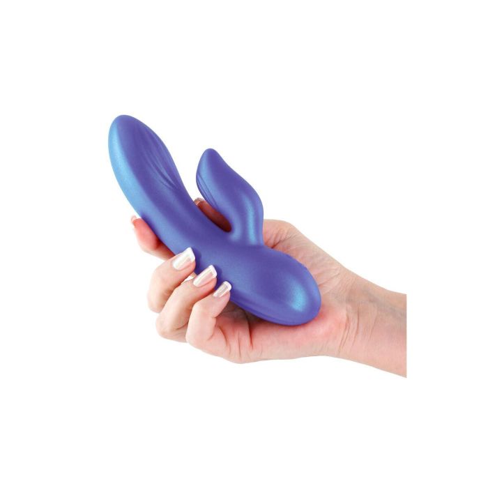 Vibrador Punto G NS Novelties Seduction Azul 3 Vibrador Punto G NS Novelties Seduction Azul 3