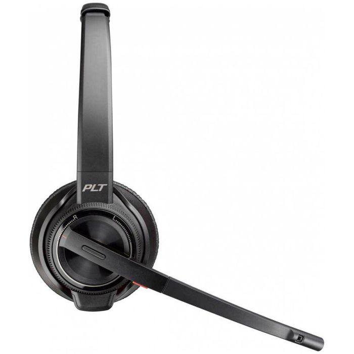 Auriculares con Micrófono Poly SAVI W8220-M Negro 2 Auriculares con Micrófono Poly SAVI W8220-M Negro 2