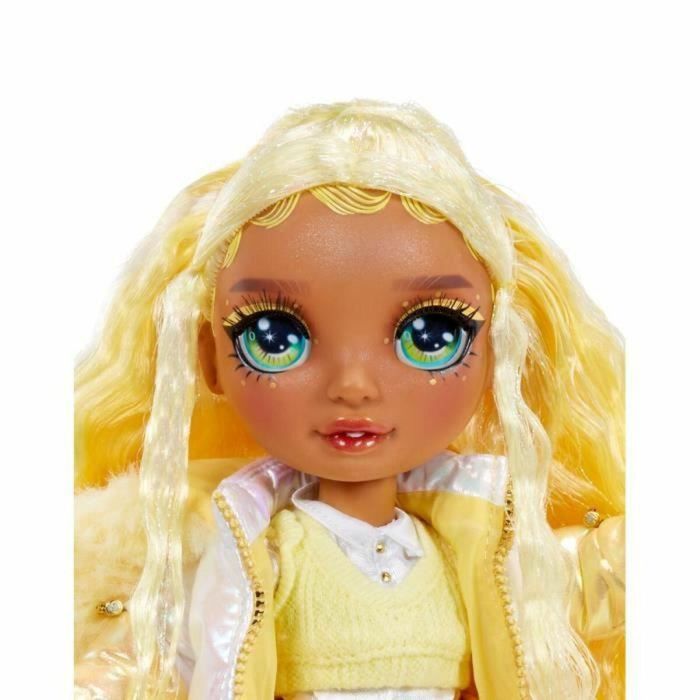 Rainbow High LIT35051120858 Muñeca Winter Wonderland Amarillo Revela tu color Crea tu propio muñeco de nieve A partir de 4 años 4