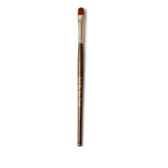 Gold By Jose Ojeda Pincel Brocha de Maquillaje Sintético Lengua Pequeña Chocolate para Colorete y Contorno Biselado Grande 1 pz Gold By Jose Ojeda Pincel Brocha de Maquillaje Sintético Lengua Pequeña Chocolate para Colorete y Contorno Biselado Grande 1 pz
