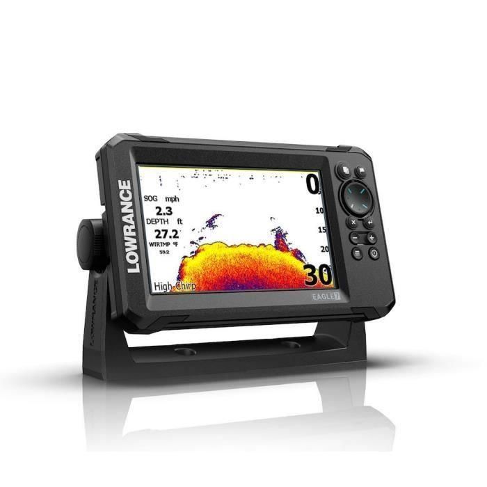 Sonda GPS combinada - LOWRANCE - Eagle 7 - Transductor 83/200 HDI - Pantalla IPS - FishReveal 1