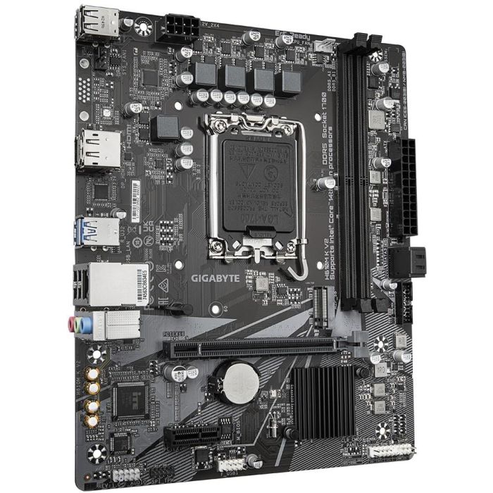 Gigabyte H610M K V2 Placa Base Micro ATX para Intel 14ª/13ª/12ª Gen LGA 1700 DDR5 HDMI DP M.2 PCIe 3.0 SATA 2 Gigabyte H610M K V2 Placa Base Micro ATX para Intel 14ª/13ª/12ª Gen LGA 1700 DDR5 HDMI DP M.2 PCIe 3.0 SATA 2