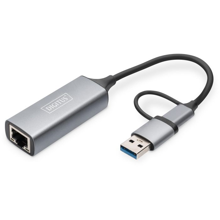 USB-C Adapter DIGITUS USB3.0/USB C 3.1 > 2.5G Ethernet 0 USB-C Adapter DIGITUS USB3.0/USB C 3.1 > 2.5G Ethernet 0
