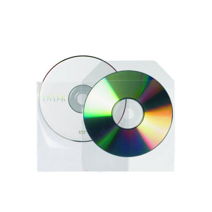 Funda Cd/Dvd 3L Pp 125X128 Bolsa De 100