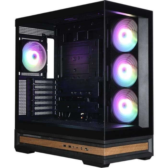 Zalman P40 NAMU BLACK Midi Tower PC Negro con Panel de Vidrio Templado