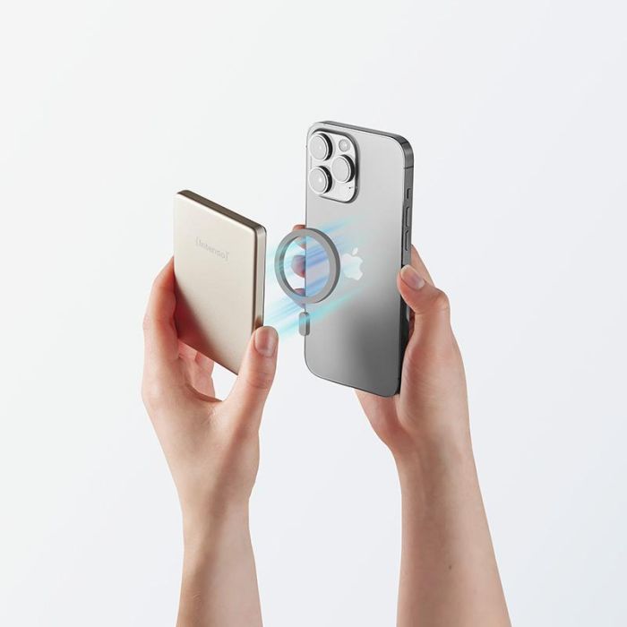 Powerbank Intenso Mw5000 Magsafe Champan Magnetico 2