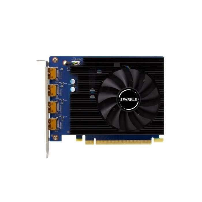 Sparkle Tarjeta Gráfica Intel Arc A310 Omni View 4GB GDDR6, 4x HDMI, Ray Tracing, Diseño 50W, Ref: 1A1-S00424000G