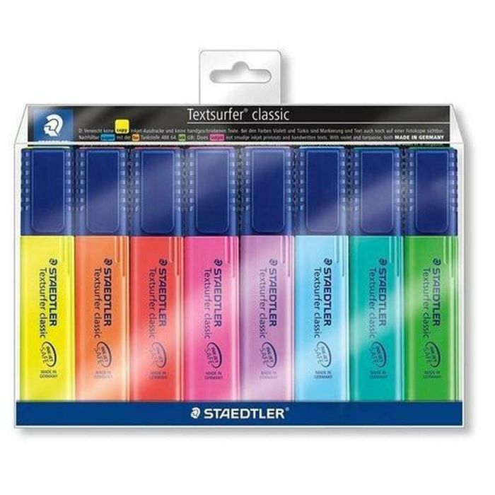 Set de Marcadores Fluorescentes Staedtler Textsurfer Classic Multicolor (5 Unidades) 1