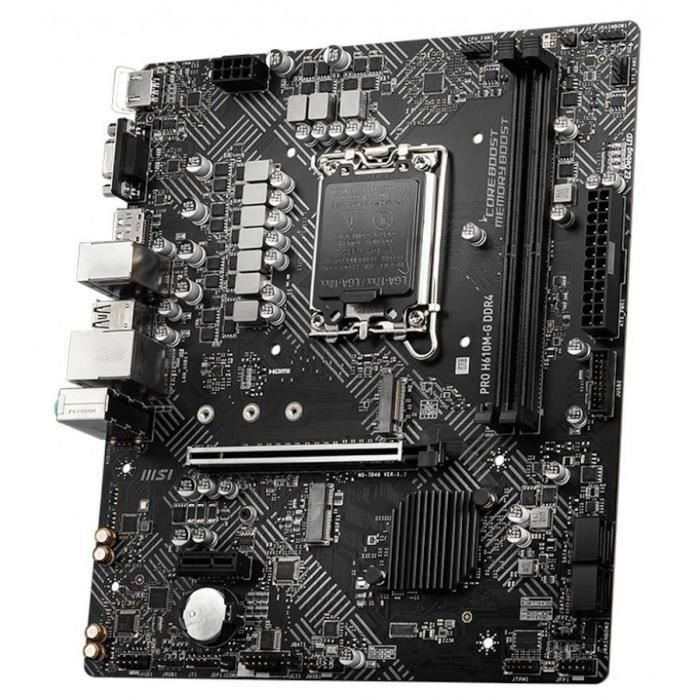 Placa MSI Pro H610M-G Ddr4,Intel,1700,H610,2Ddr4,Matx 3 Placa MSI Pro H610M-G Ddr4,Intel,1700,H610,2Ddr4,Matx 3