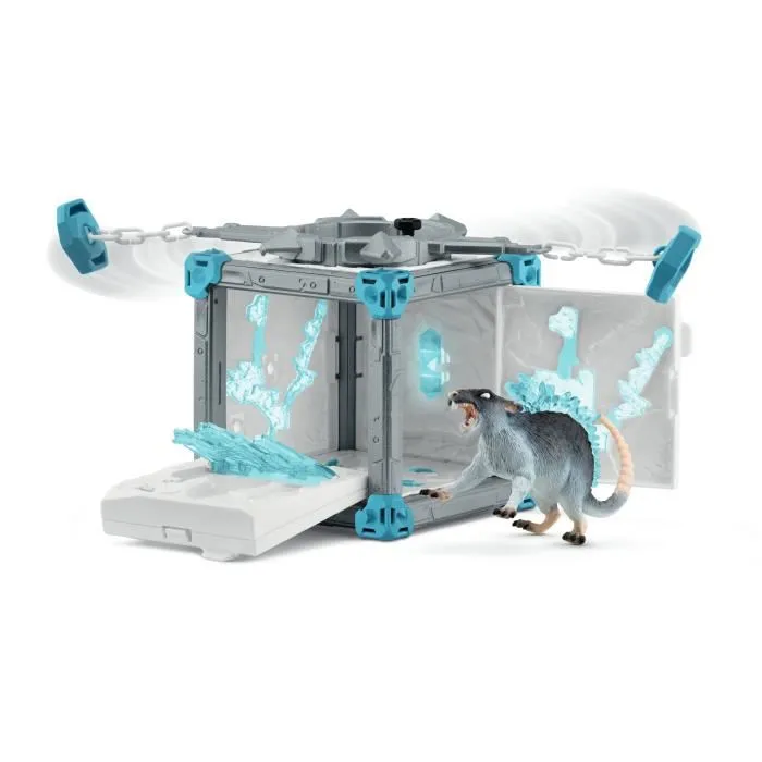 Schleich 42676 BattleCave Ice Rat, Eldrador Creatures, Arena Expansion, para edades de 7 años 1