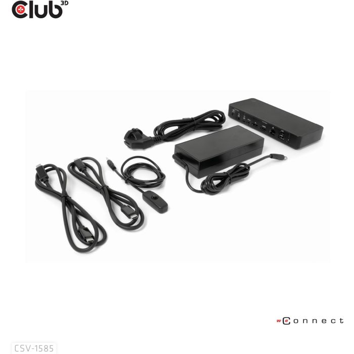 Club3D KVM Switch 4K60Hz 2x USB-C> HDMI/DP/3xUSB/2xUSB-C/LAN Conmutador/Docking Station DisplayPort/HDMI 4K60Hz USB-C Negro 7 Club3D KVM Switch 4K60Hz 2x USB-C> HDMI/DP/3xUSB/2xUSB-C/LAN Conmutador/Docking Station DisplayPort/HDMI 4K60Hz USB-C Negro 7