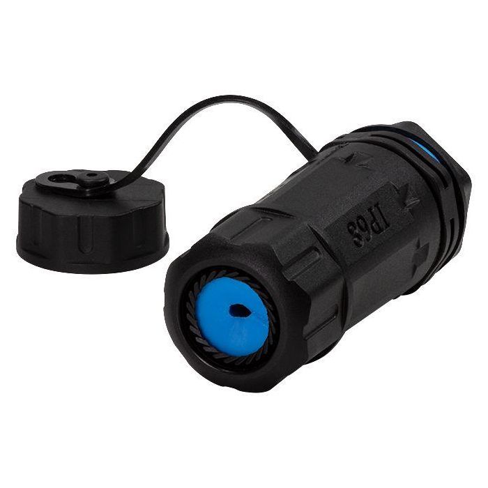 LOGON PROFESSIONAL OUTDOOR WATERPROOF CAT6A BULKHEAD COUPLER IP68 W/GLAND 2 LOGON PROFESSIONAL OUTDOOR WATERPROOF CAT6A BULKHEAD COUPLER IP68 W/GLAND 2