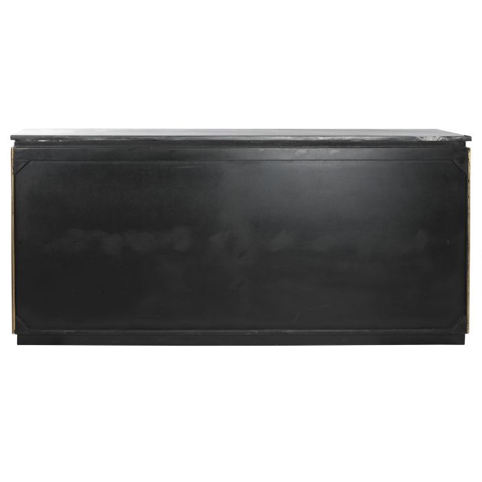 Buffet Moderno DKD Home Decor Plateado Negro 40 x 85 x 180 cm 2