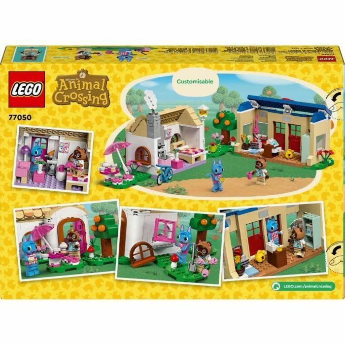 LEGO Animal Crossing Set de Construcción 77050 MiniNook y Casa de Minina - Juguete para Niños de 7+ Años, 535 Piezas, Regalo Inspirado en el Videojuego, Con Minifiguras